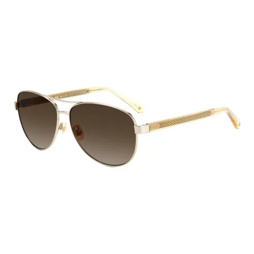 Kate Spade Metal Aviator Sunglasses Women's Gold