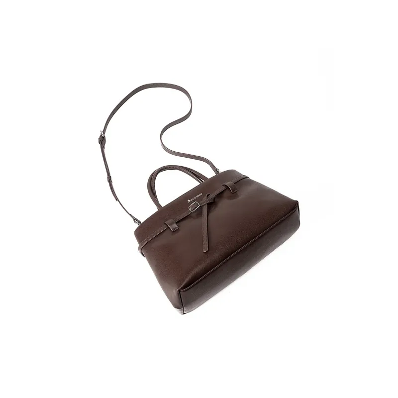 AQUASCUTUM Top Grain Cow Leather Handbag Women's Multicolor-19