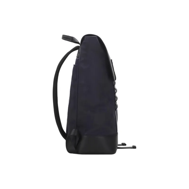 ELLE HOMME PU Laptop Bag Backpack Medium Size Men's Blue-2
