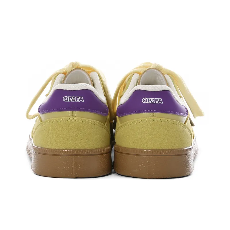 Lovely You Lightweight Wear-Resistant And Slip-Resistant Low-Top Skateboard Shoes Women's-18