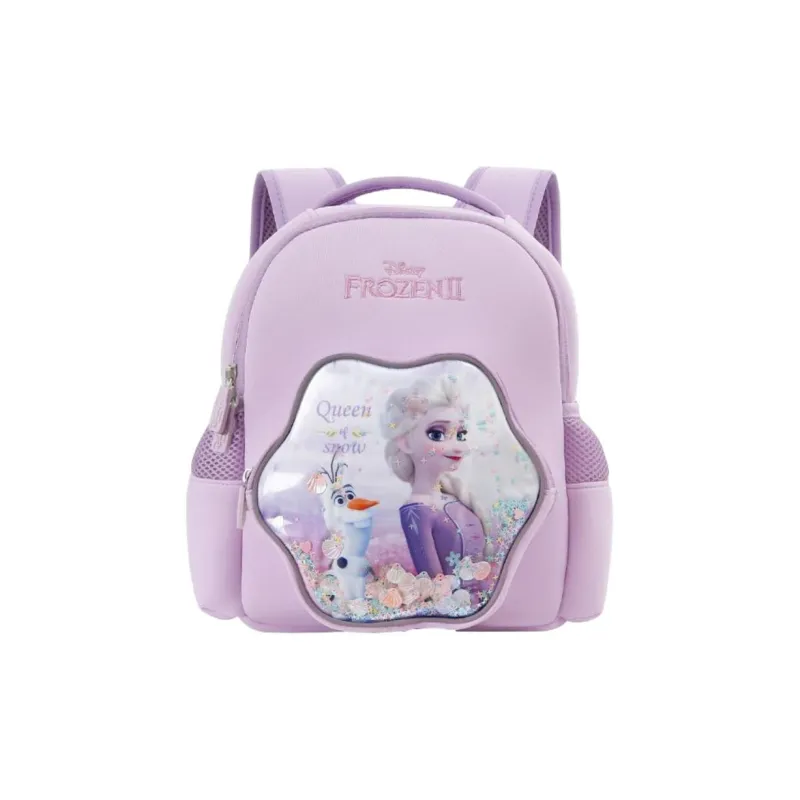 Disney Water-Resistant Neoprene Backpack Mommy Bag Backpack Regular Women's Blue Purple Brown-2