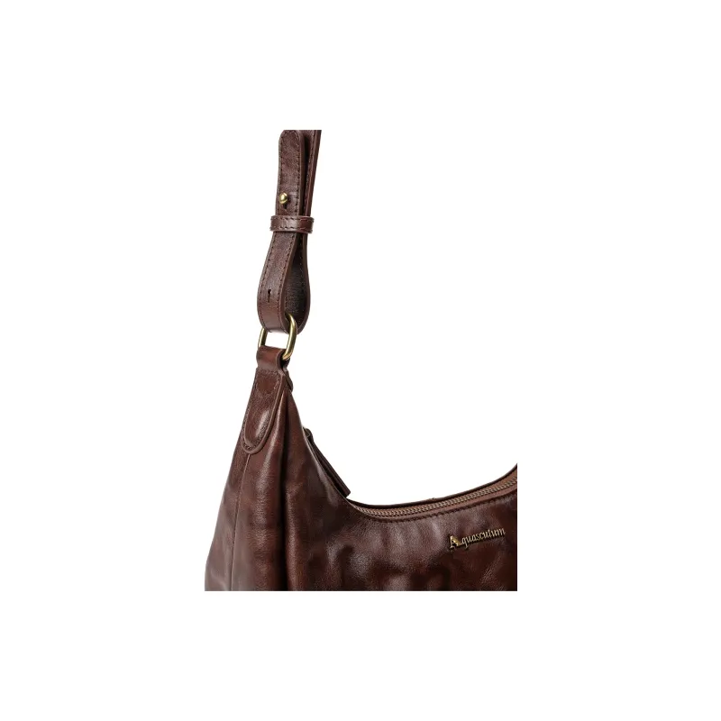 AQUASCUTUM Cow Leather Shoulder Bag Women's Multicolor-14