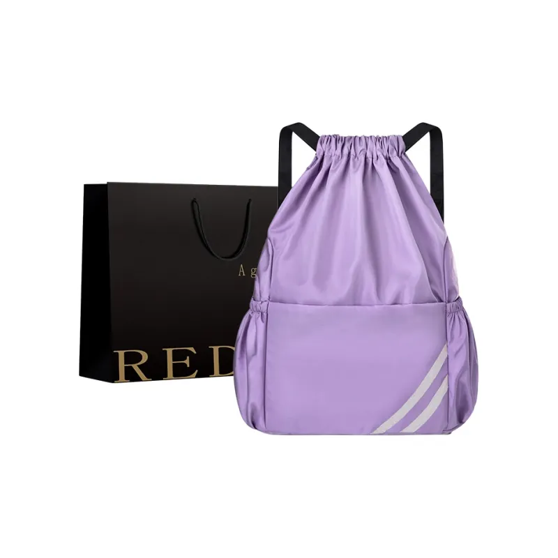 REDOO Oxford Backpack Regular Unisex Gray/Black/Pink/Purple/Royal Blue-7