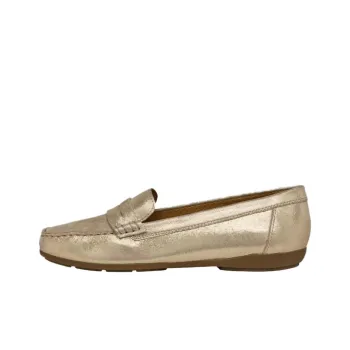 GEOX Annytah Moc Loafers Women's Gold
