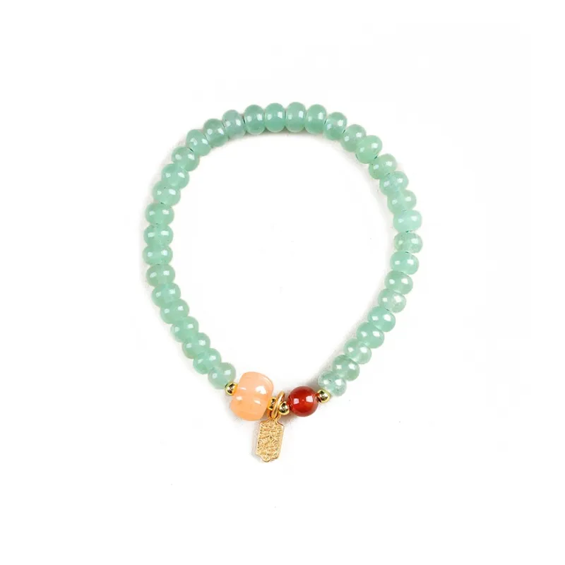 SHUZHUO Aventurine Bracelets Unisex-3