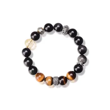 Moon Jewelry Obsidian Jade Bracelets Unisex