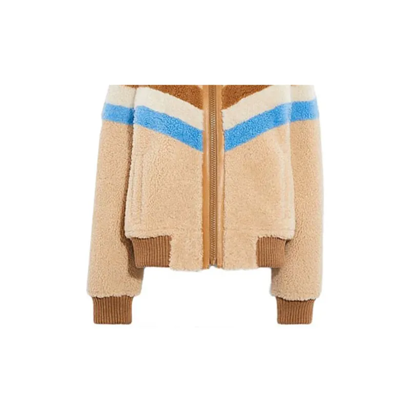 COACH Jackets Women's Beige-3
