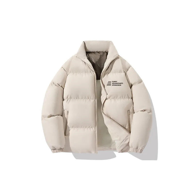 SPONGEBOB SQUAREPANTS Puffer Jacket Unisex-11