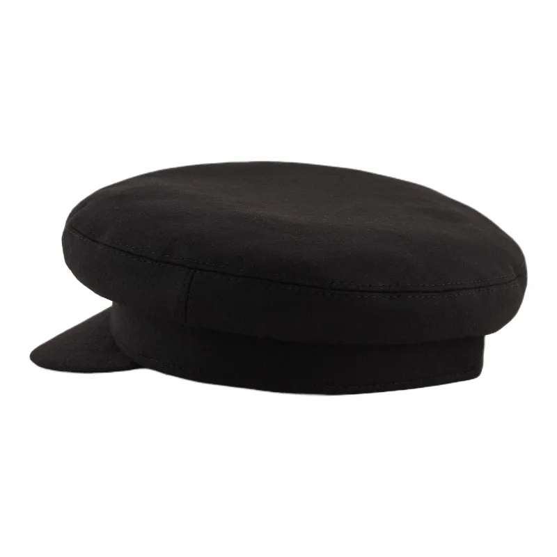 EMPORIO ARMANI Wool Cloth Beret With Visor-1