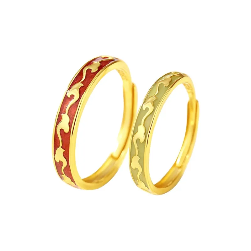 YINGNIXINDONG 925 Sterling Silver Rings Unisex-0