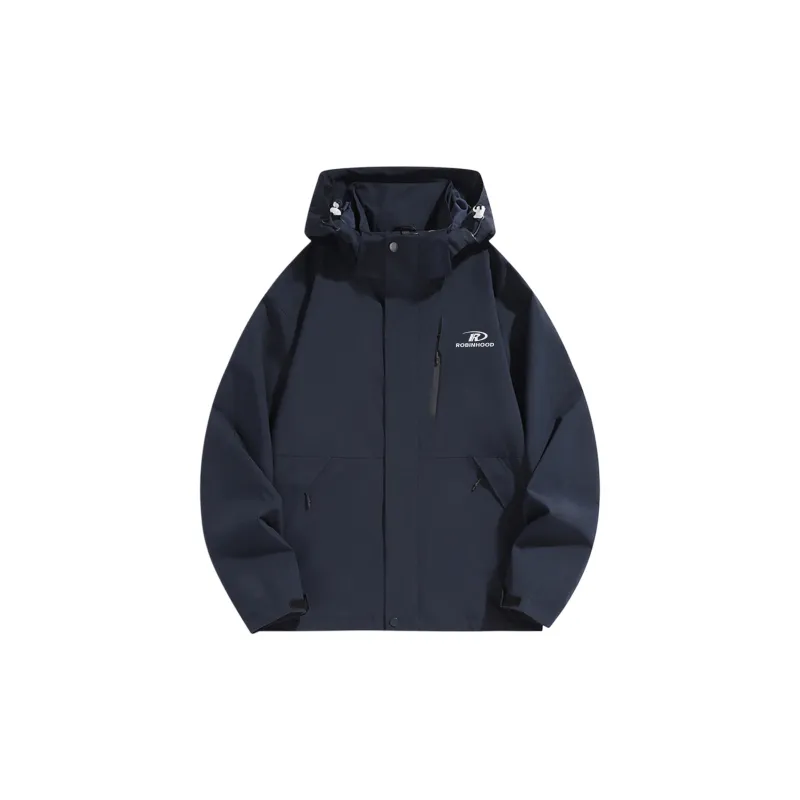 ROBINHOOD Water Resistant Windproof Breathable Warm Water Repellent Windbreaker Jacket Unisex-30