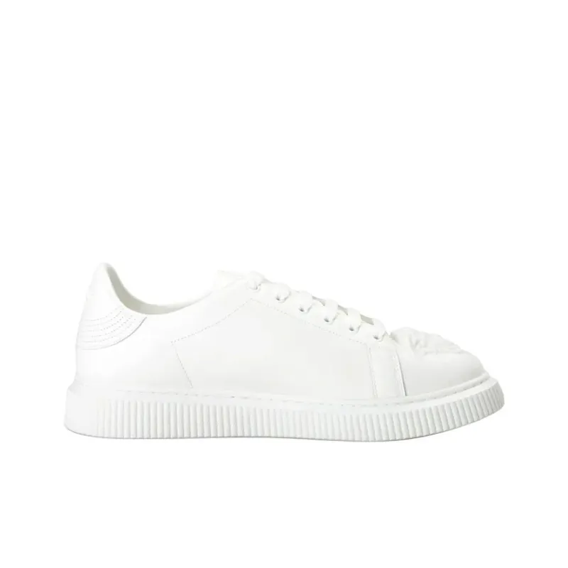 FANSIZHE Gianni Low-Top Skateboard Shoes Men's White-1