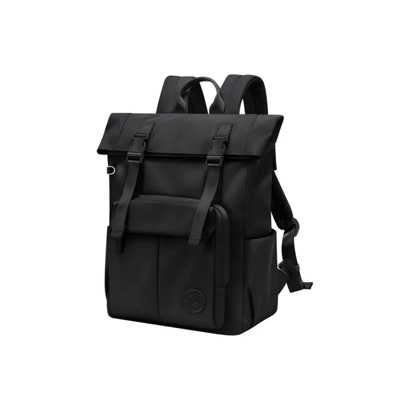 POLO Fabric Backpack Unisex Beige/Black-5