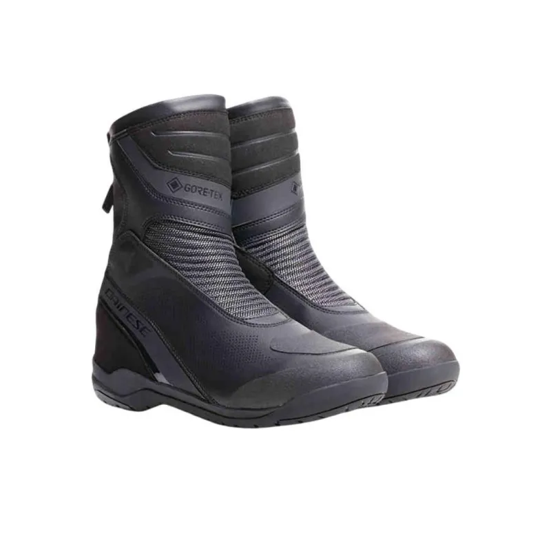 DAINESE Waterproof And Breathable High Top Cycling Shoes Men's Black-3