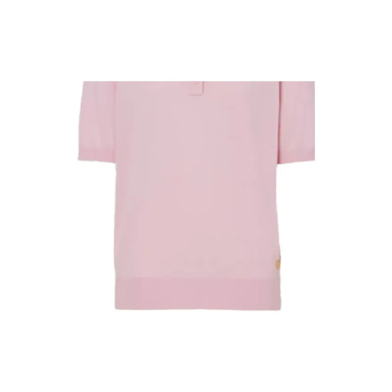 Burberry Polo Shirt Women's Pink-4