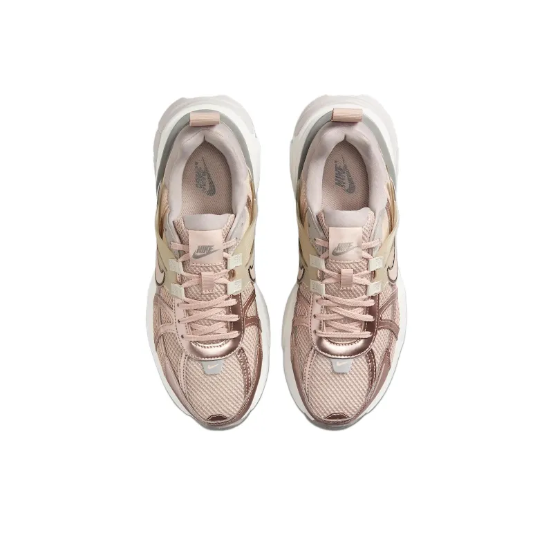 Nike V2K Run Particle Beige College Grey Light Bone Women's-2