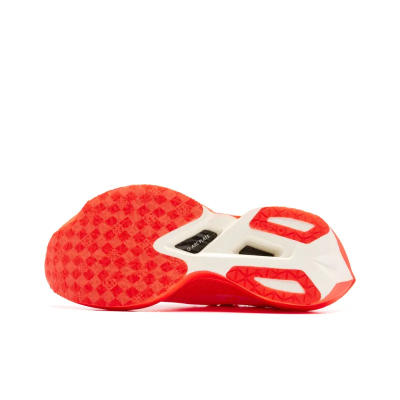 QIAODAN Feiying Plaid 2.0 Running Shoes Men Low Top Flame Red/Jordan White-4