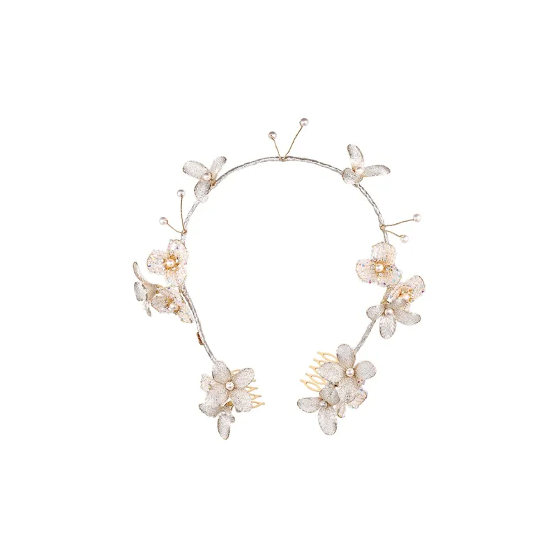 Cercoo Artificial Pearl Headbands Women's-0