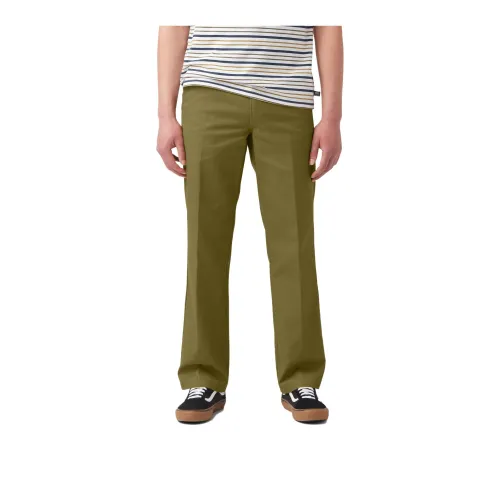 Dickies Skateboarding Regular Fit Twill Pants Cargo Pants Men's Green