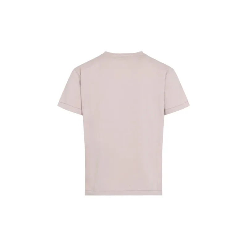 STONE ISLAND Logo Patch Crewneck T Shirt-1