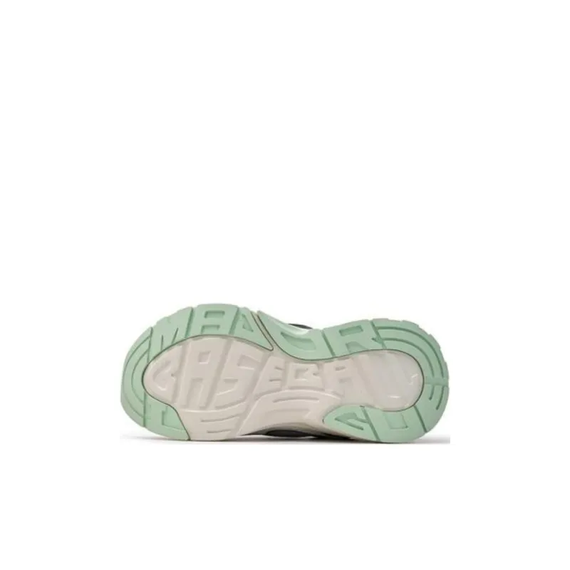 MLB Curve Runner Slip Resistant And Breathable Low Top Kids Lifestyle Shoes Gray Kids'-2