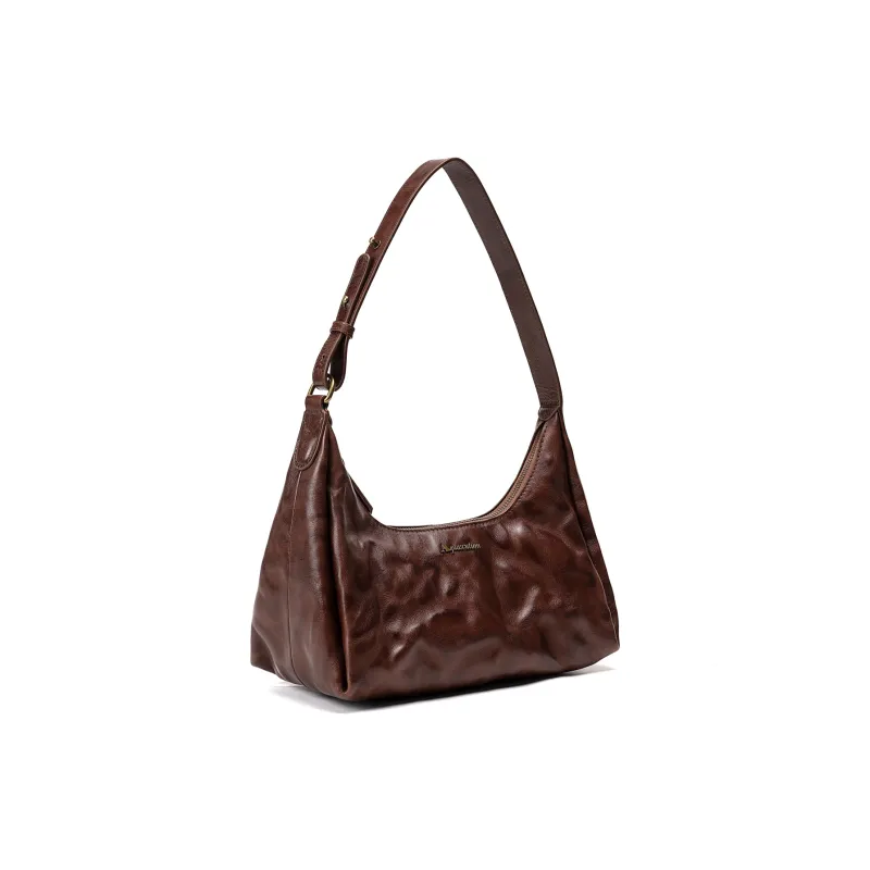 AQUASCUTUM Cow Leather Shoulder Bag Women's Multicolor-9