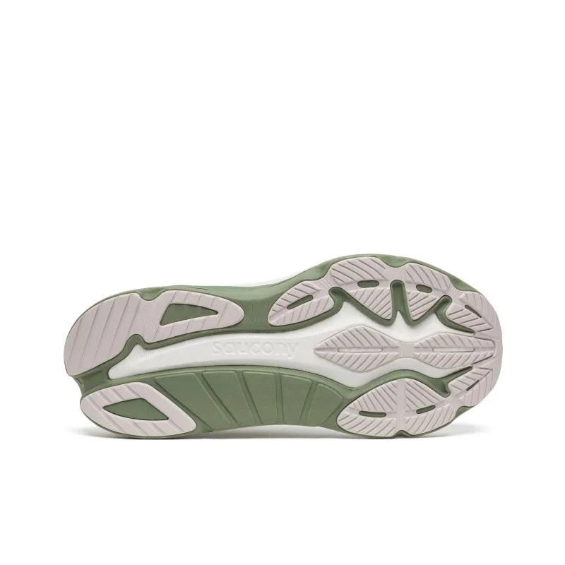 Saucony Hurricane 24 White Olivine-4