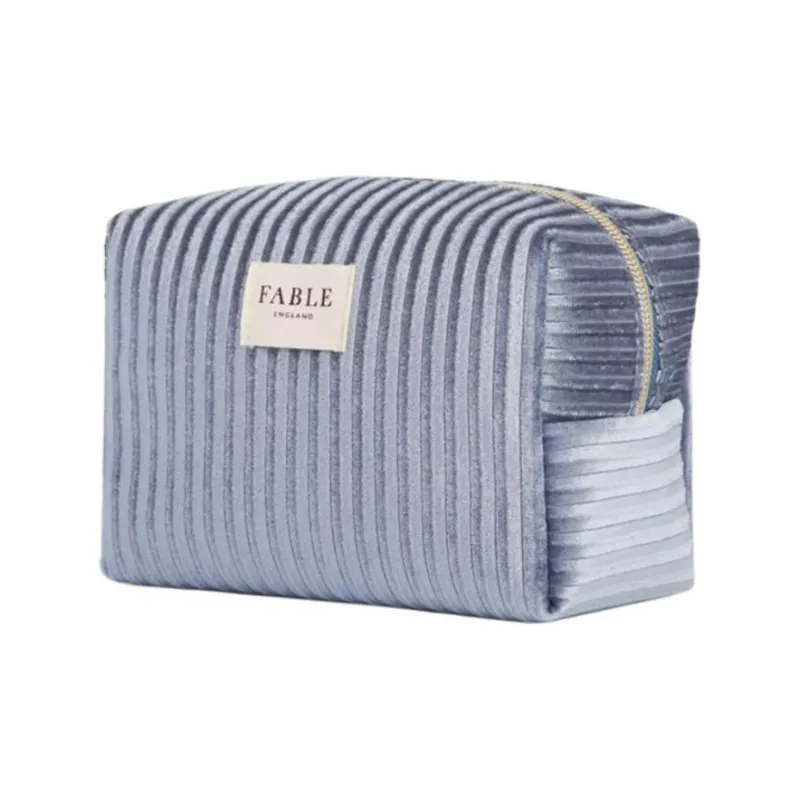 Fable Polyester Makeup Bag Medium Size Women's Sky Blue-1