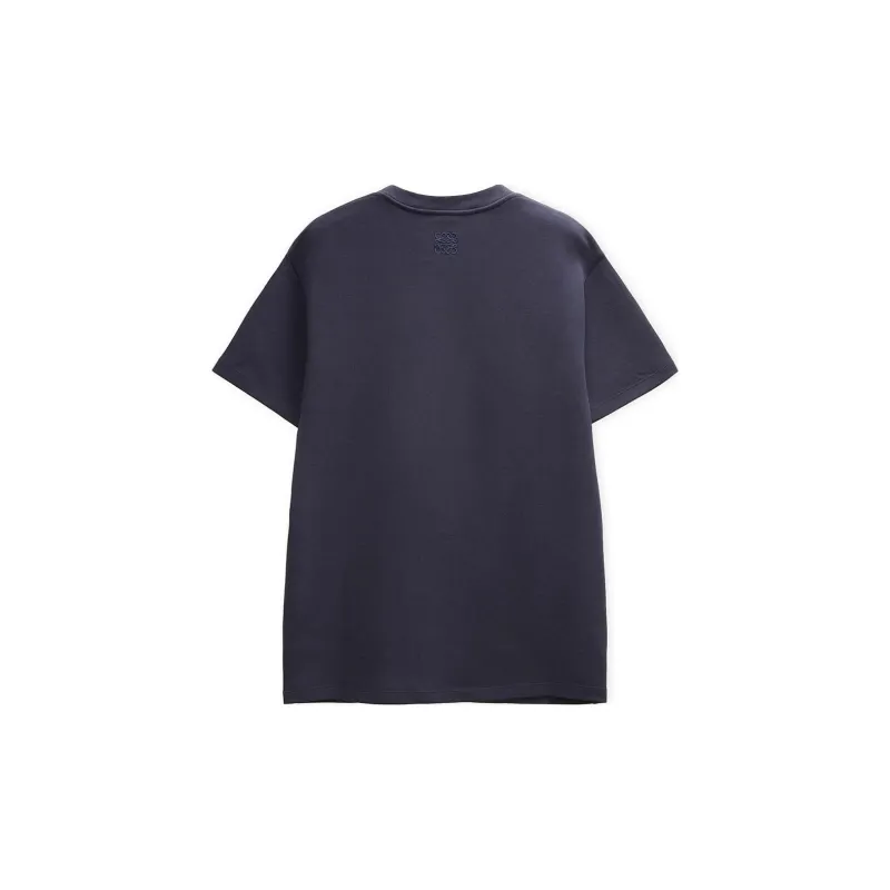 LOEWE SS25 T Shirt Men's Marine Blue-1