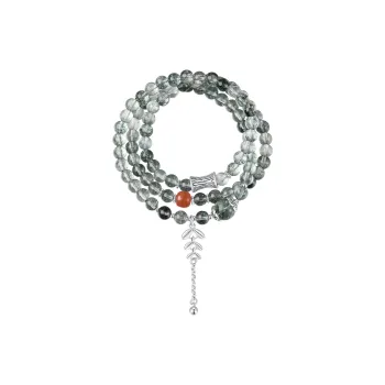 ZEGL Zhao Cai Jin Bao Good Luck Green Synthetic Crystal Water Retrogression Premium Accessories Box Bracelets Women's
