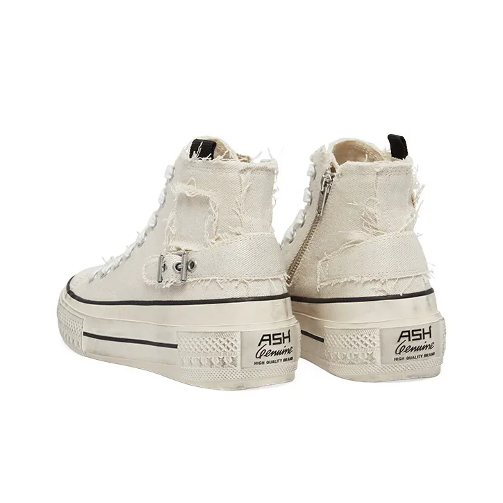 ASH RAGE BIS Collection Wear-Resistant High-Top Canvas Shoes Women's-7