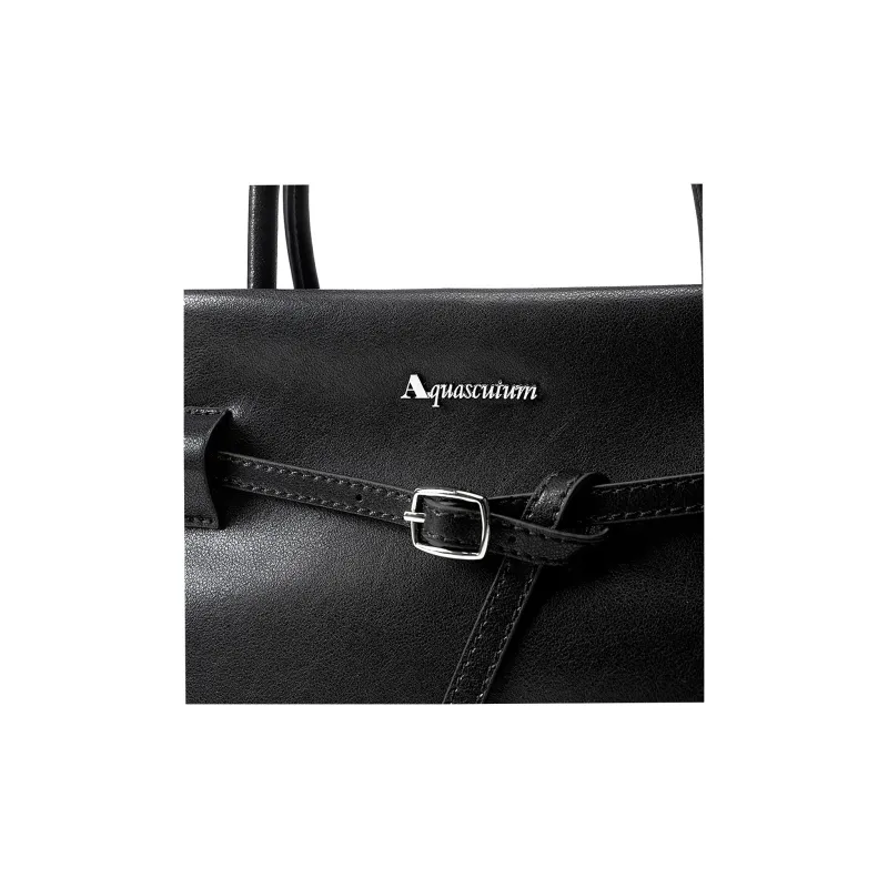 AQUASCUTUM Top Grain Cow Leather Handbag Women's Multicolor-6