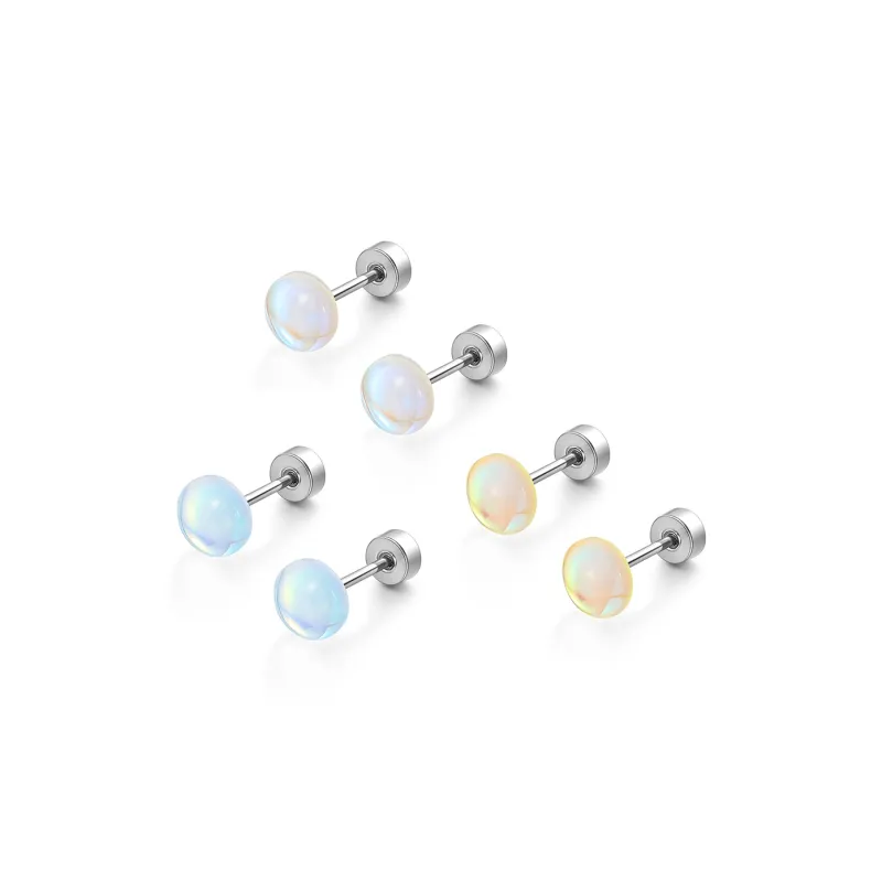 JAY Resin Stud Earrings Women's-18