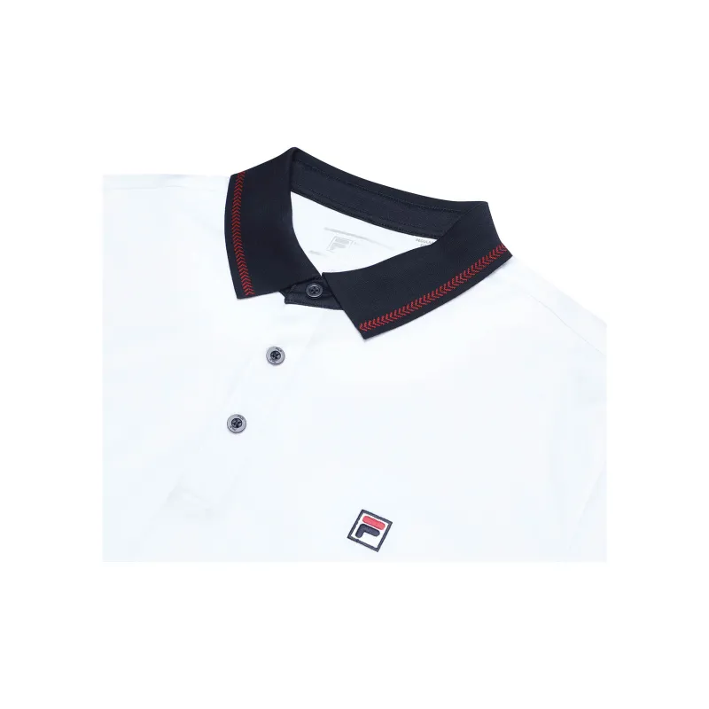 FILA Polo Shirts Men White-2