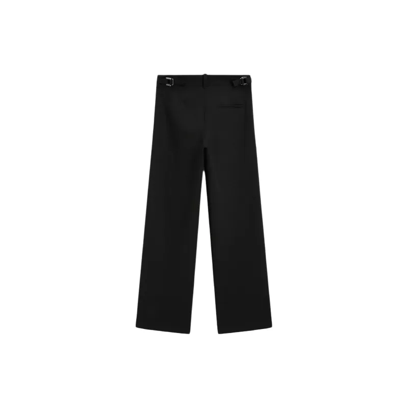 Massimo Dutti Casual Pants Women's Black-1