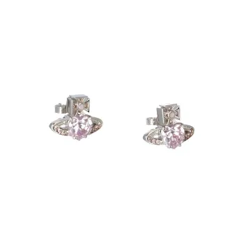 Vivienne Westwood Embellished Orb Plaque Earrings