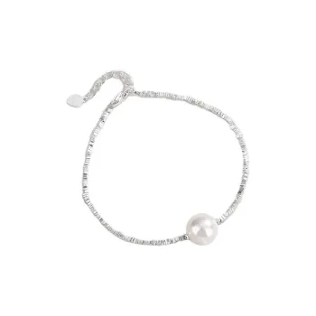 Luo Manyu S925 Silver Artificial Pearl Bracelets Women's