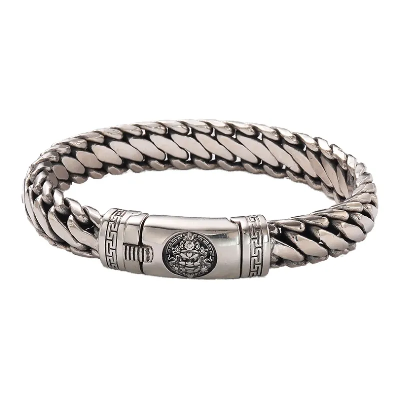 Angel Wishes 925 Sterling Silver Bracelets Men's-0