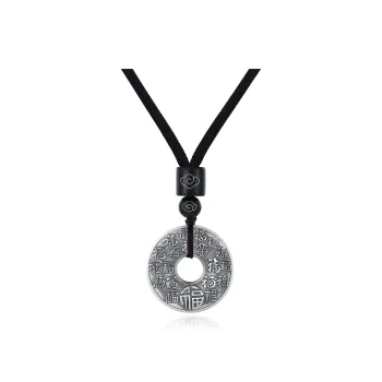 FAIRWHALE 999 Fine Silver Sterling Silver Necklaces Unisex