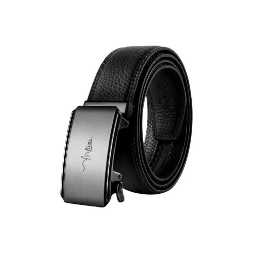 MILLIE'S Top Grain Cow Leather Leather Belts Men's Width  3.5cm