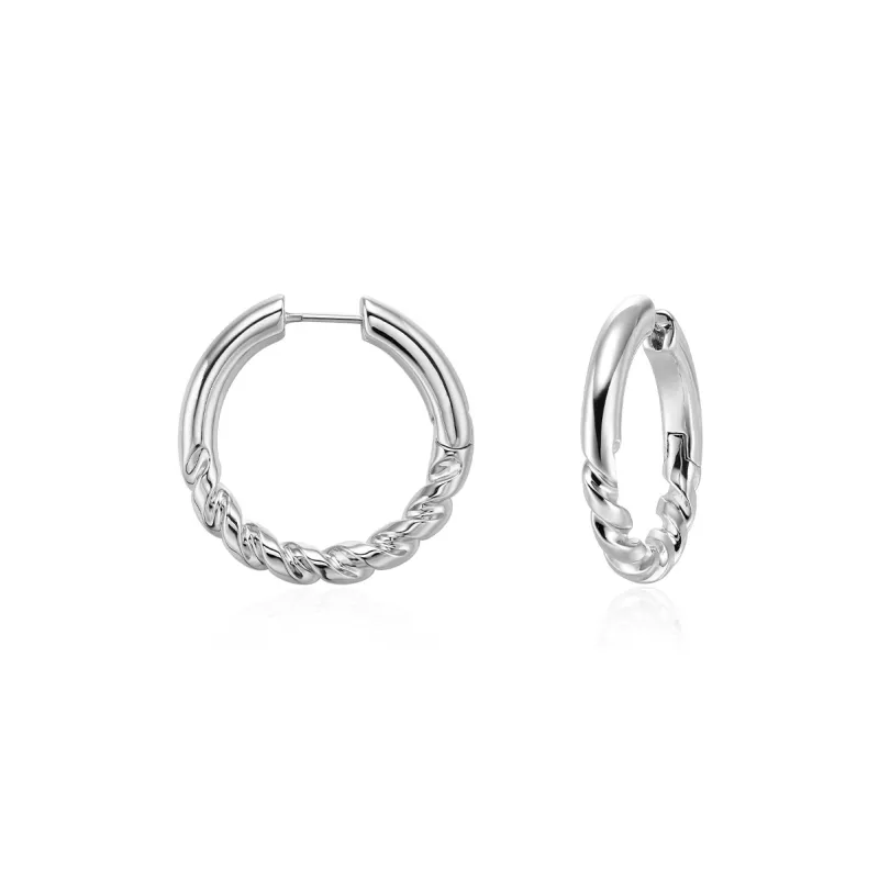 BOONEE ALUS White Gold Earrings Women's-4