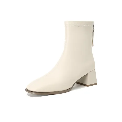 【dme】 Ankle Boots Women's Beige