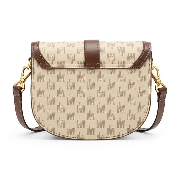 MashaLanti PVC Synthetic Leather Shopping Mom Bag Shoulder Bag Crossbody Bag Regular Women's Coffee-4