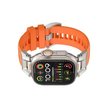 SOOPSORI Apple Compatibility Watch Band Fluoroelastomer Material