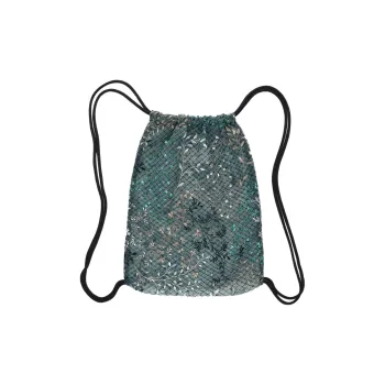 Gemy Maalouf Embroidery Organza Backpack Women's Emerald Green