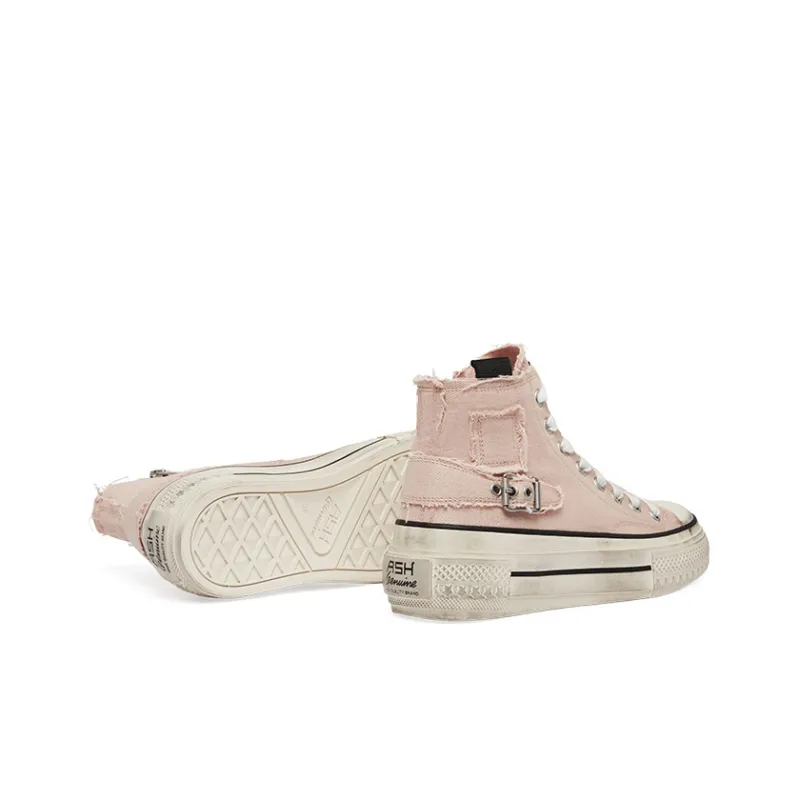 ASH RAGE BIS Collection Wear-Resistant High-Top Canvas Shoes Women's-4
