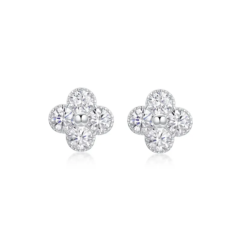 KADER 925 Sterling Silver Stud Earrings Women's Silver, Bestie Style Box Year Of The Snake-0