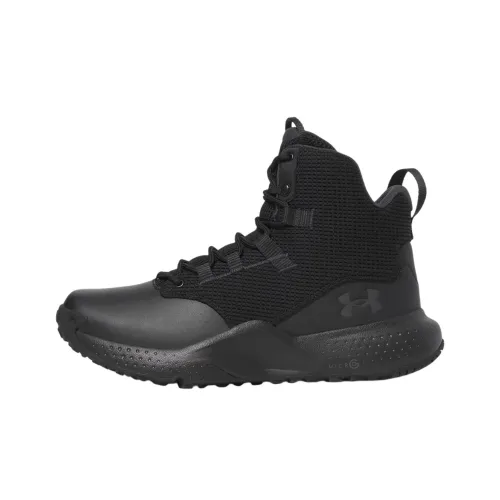 Under Armour Abrasion Resistant Slip Resistant Short Outdoor Boots Men's Black