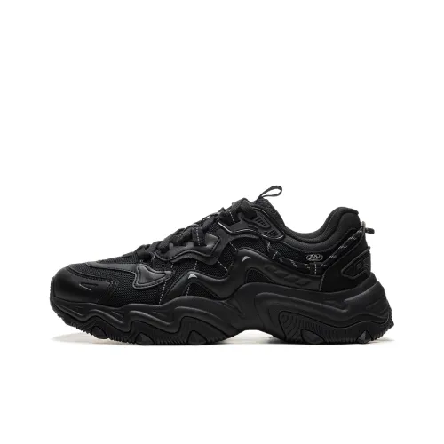 LiNing Cat's Claw cleats 2 Cushioning Wear Resistant Low Top Casual Shoes Men's Black