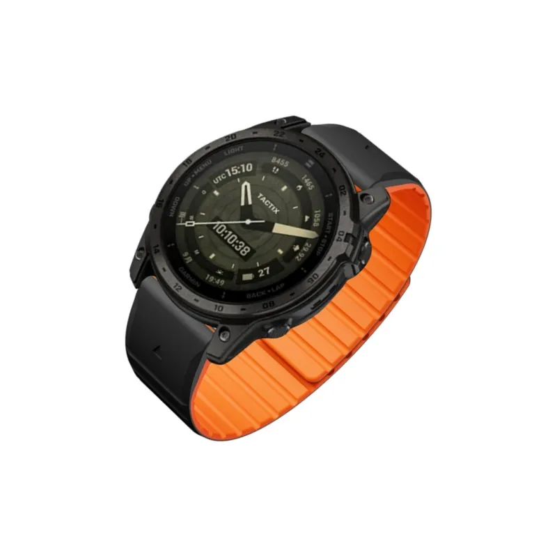 SOOPSORI Watch Band Garmin Fenix5/5X/6X Pro/7X Compatibility Silicone Material-4